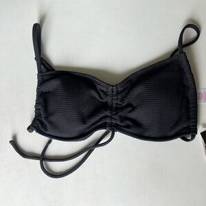No Boundaries Black Bikini Top! NWT!
